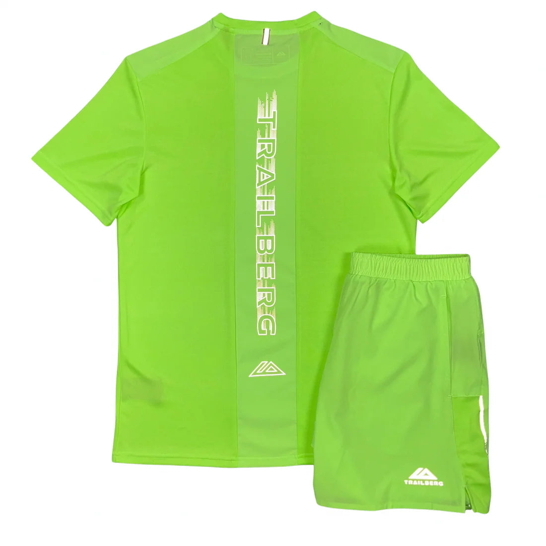 TRAILBERG CLOUD T-SHIRT / SHORTS SET - VOLT