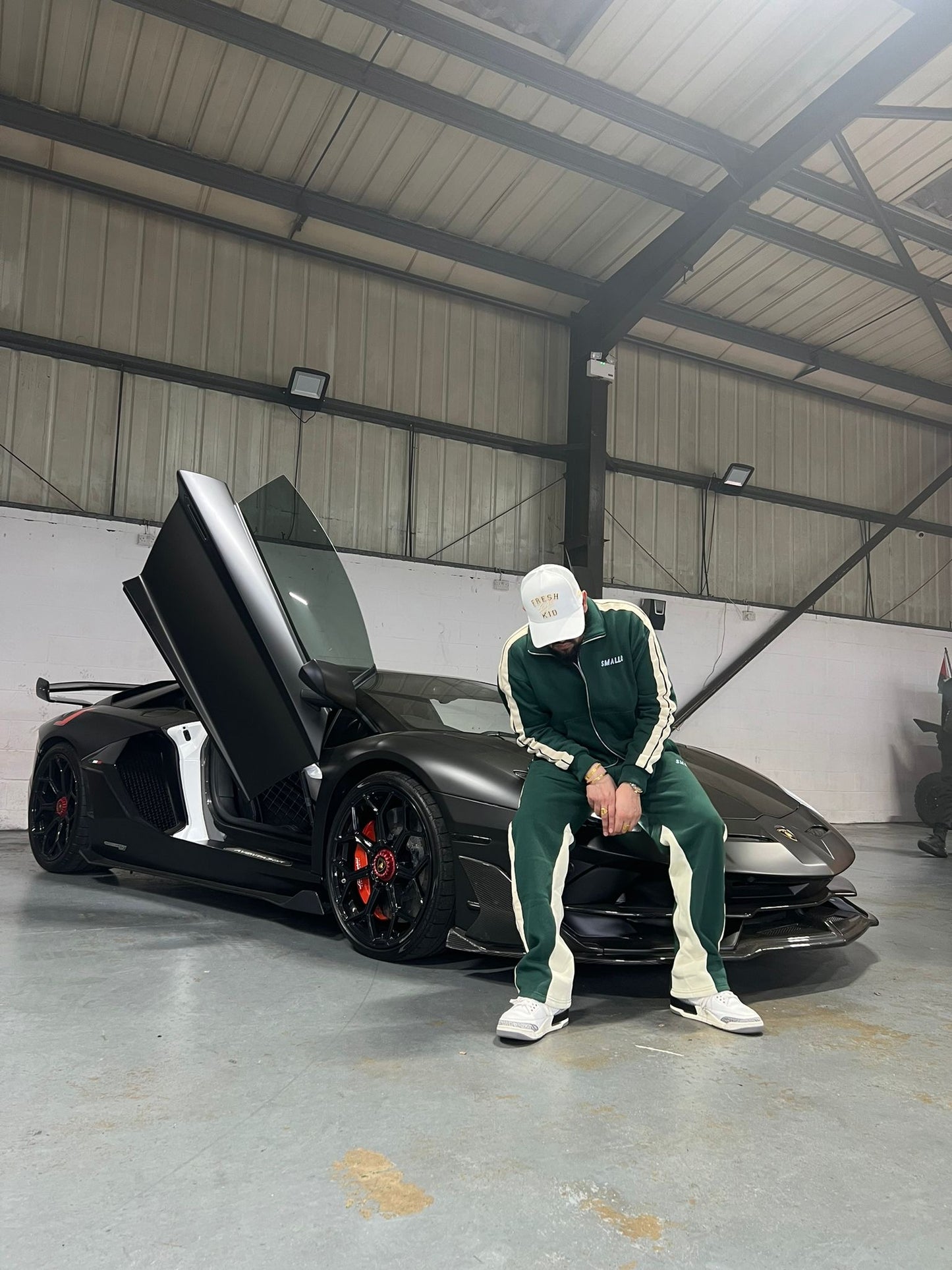 SMALLO men's striped tracksuit