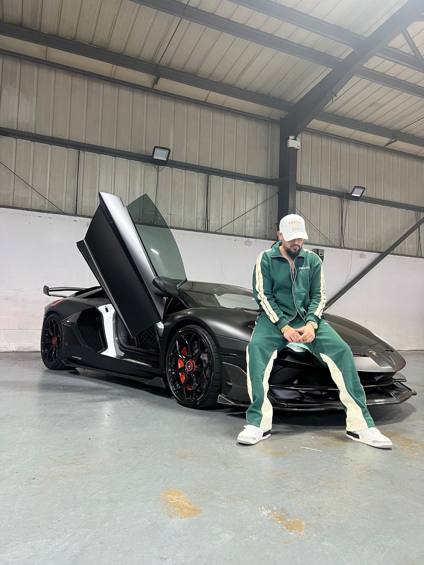 SMALLO men's striped tracksuit