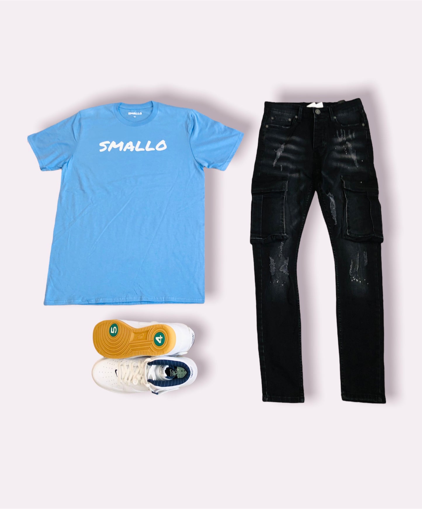 SMALLO Baby Blue Tee