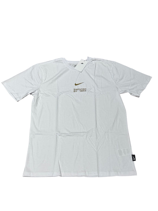 NIKE SWOOSH BY NIKE T-SHIRT MENS WHITE