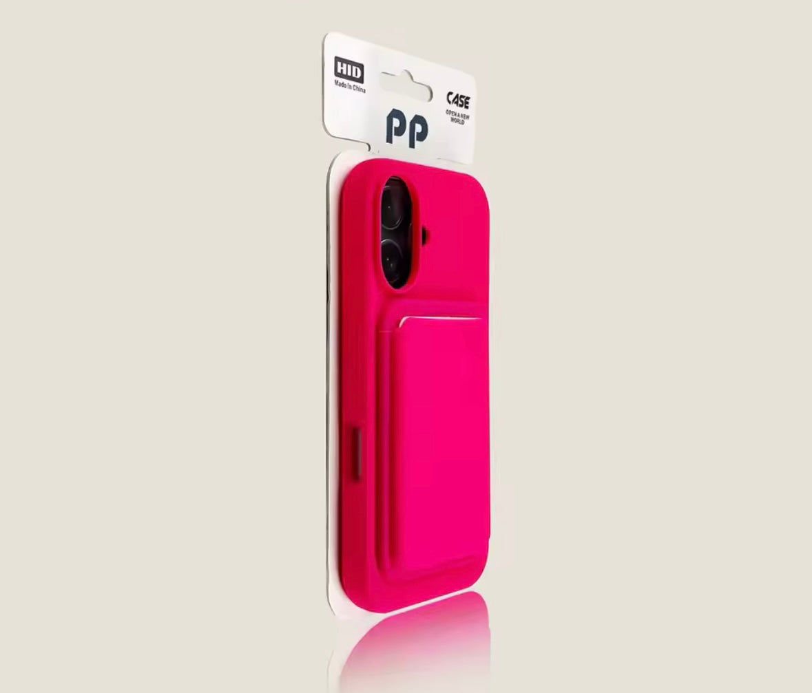 Liquid Silicone Wallet Magsafe Phone Case