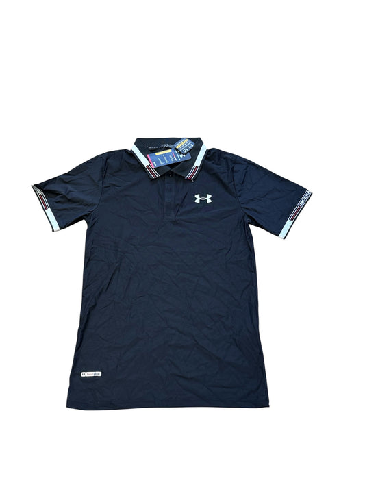 Under Armour Polo Top Black/White