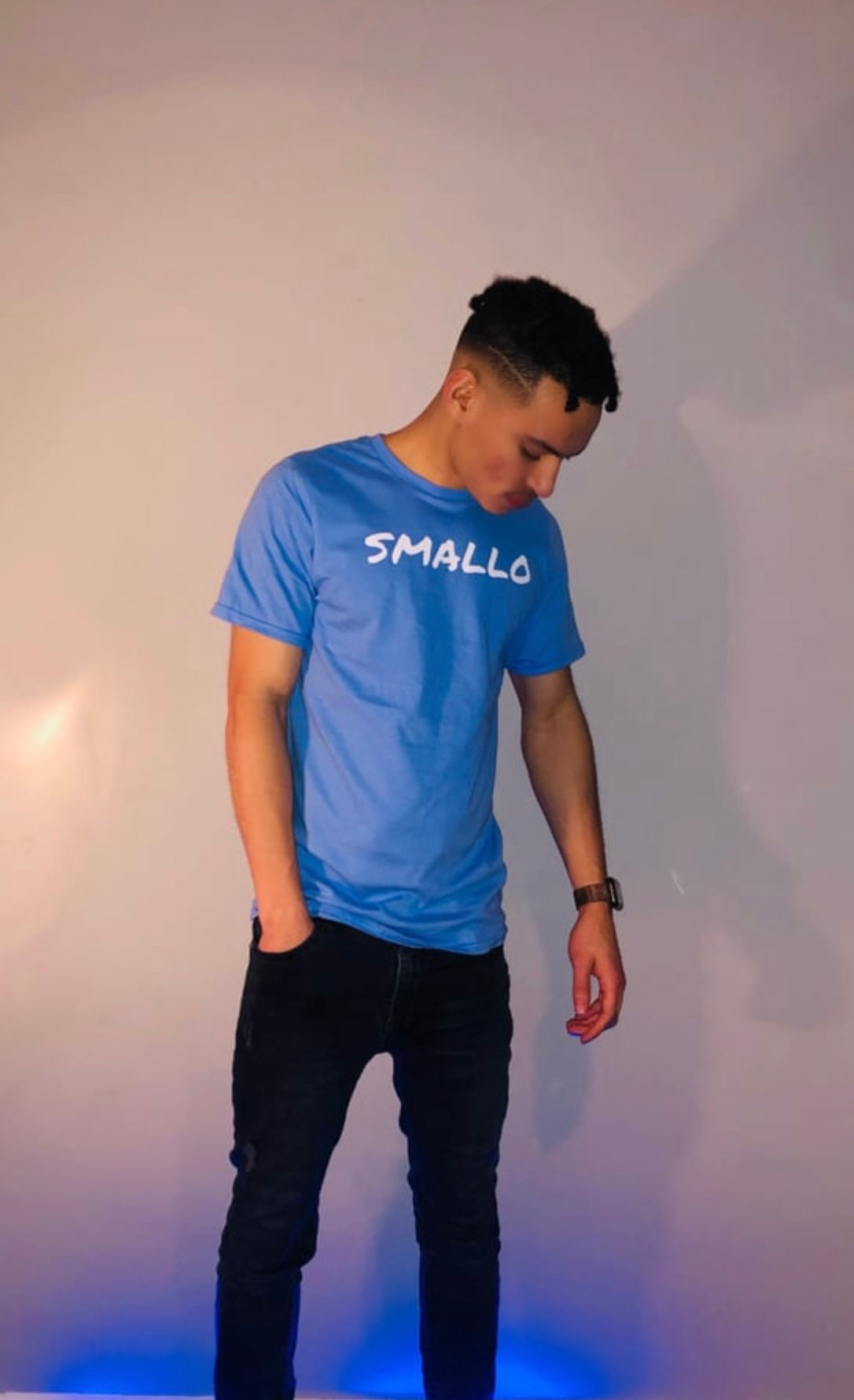 SMALLO Baby Blue Tee