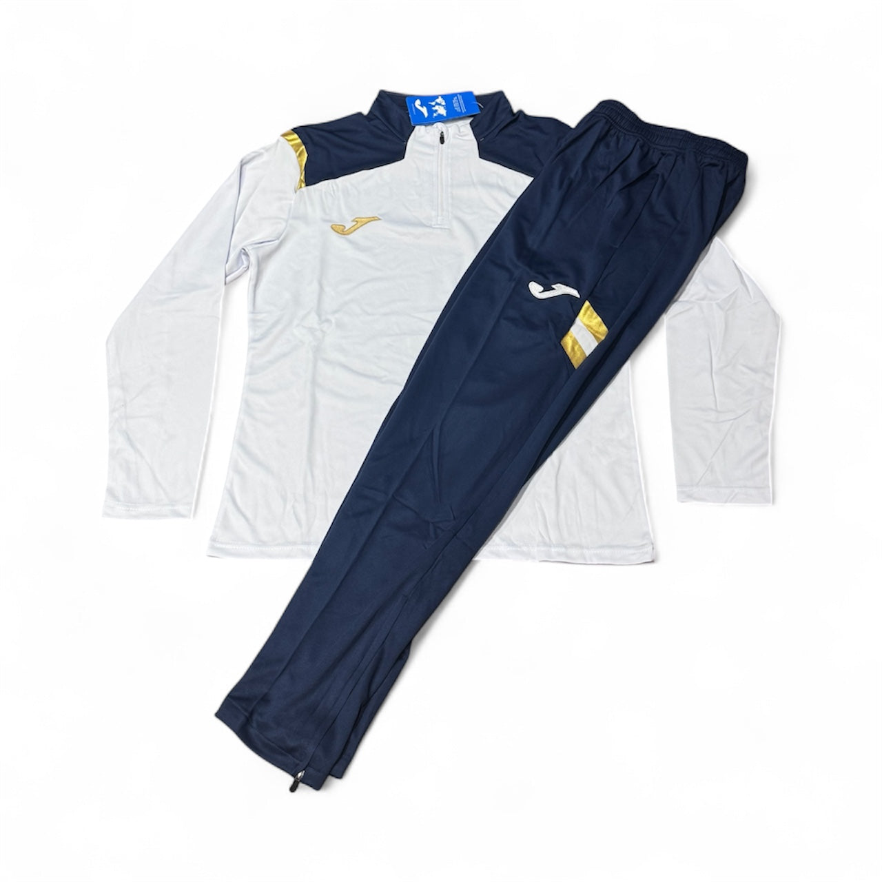 Joma Danubio IV Tracksuit White/Navy