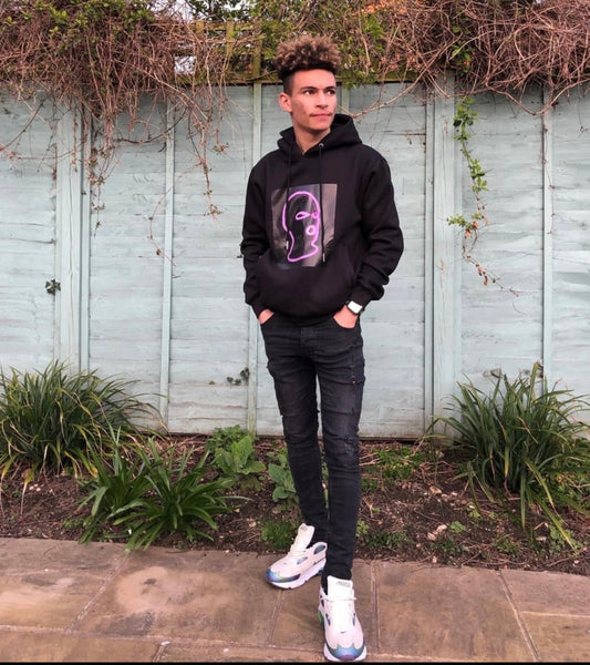 SMALLO Led Face Hoodie