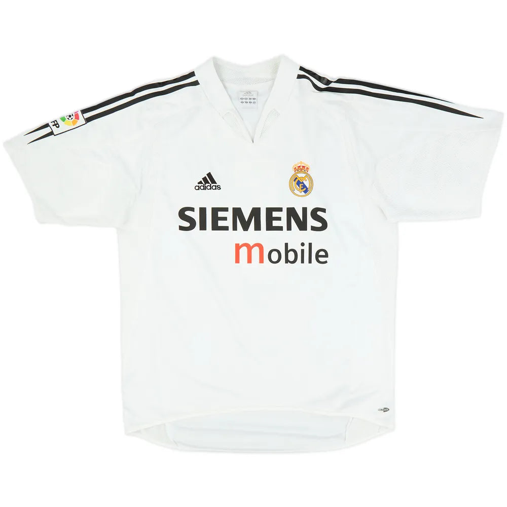 2004-05 Real Madrid Home Shirt Zidane #5