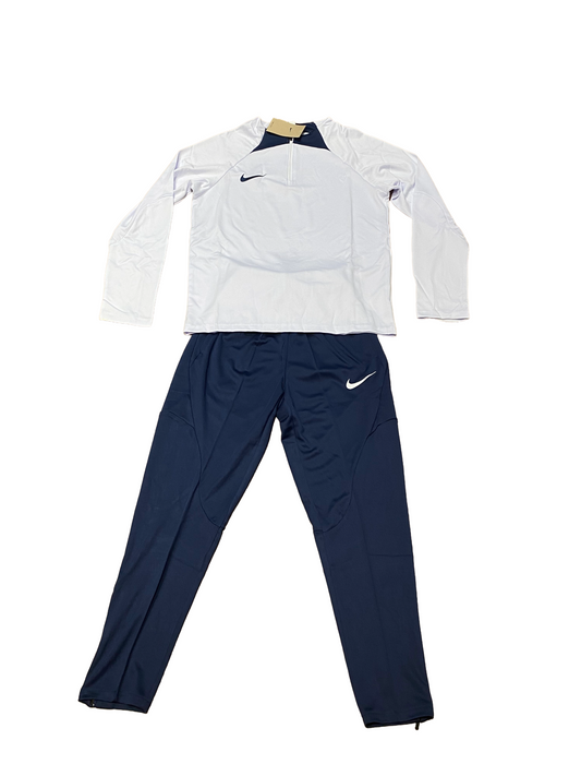 Nike Dri-Fit Set White/Navy