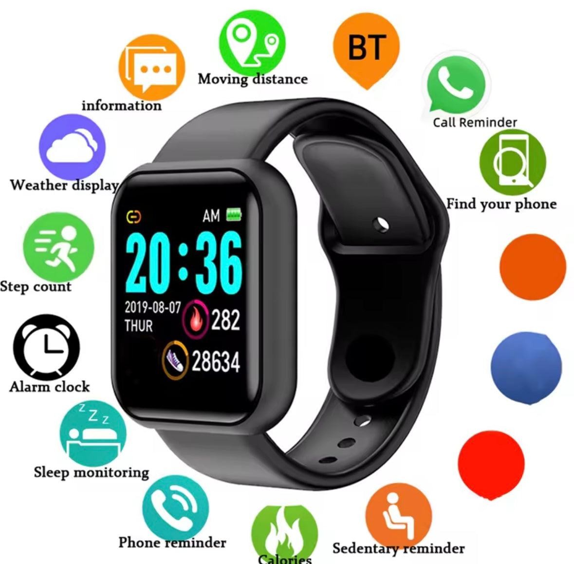 Wireless Calling Smart Watch