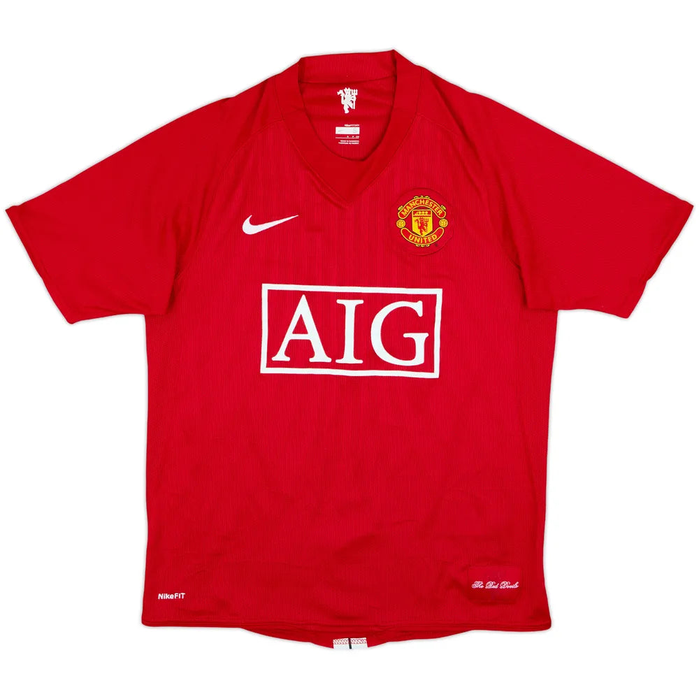 2007-09 Manchester United Home Shirt Ronaldo #7