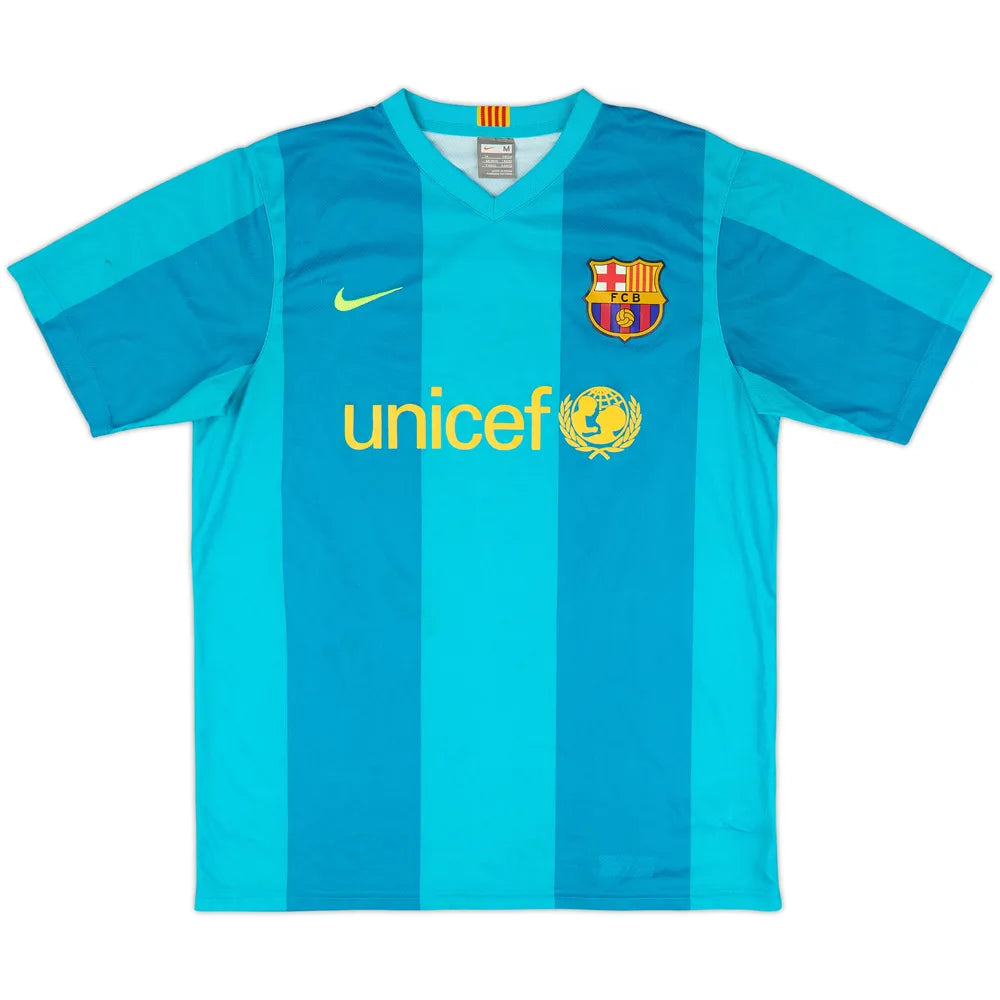 2007-09 Barcelona Basic Away Shirt Ronaldinho #10