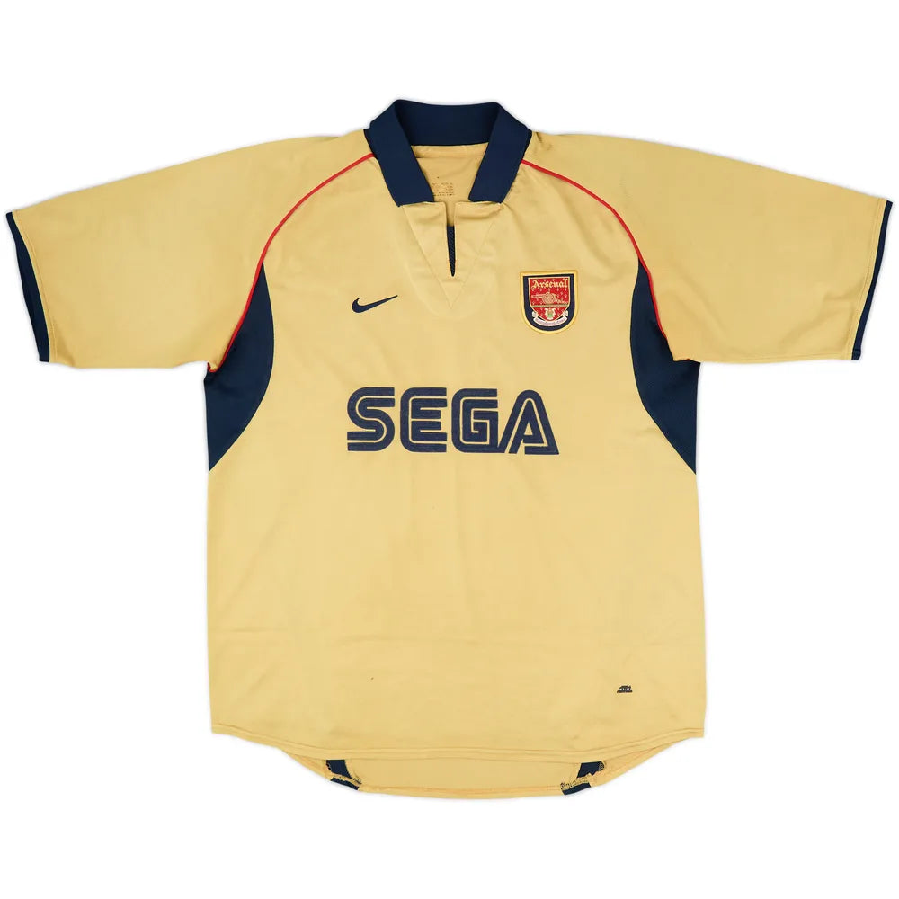 2001-02 Arsenal Away Shirt Bergkamp #10