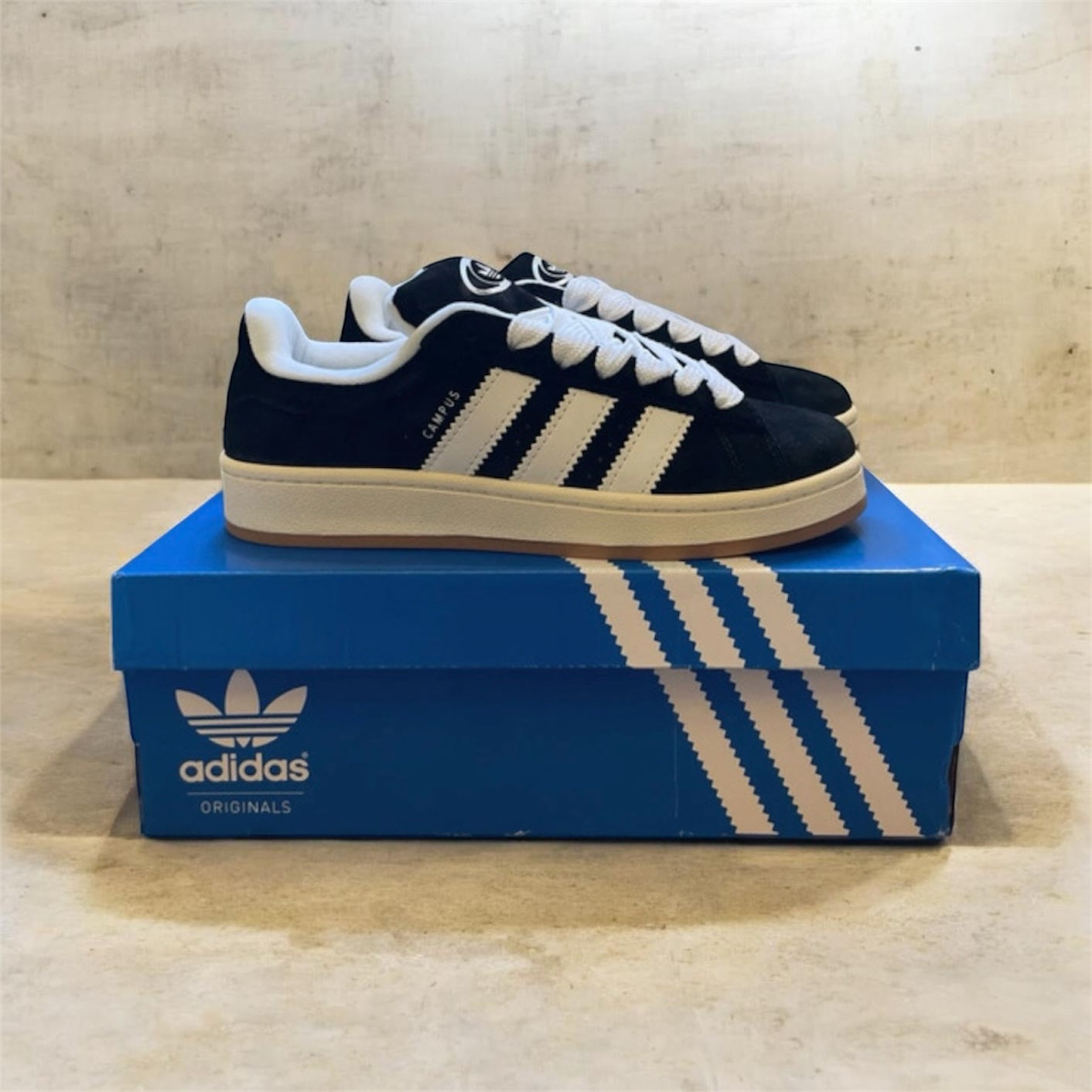 Adidas Campus Navy/White