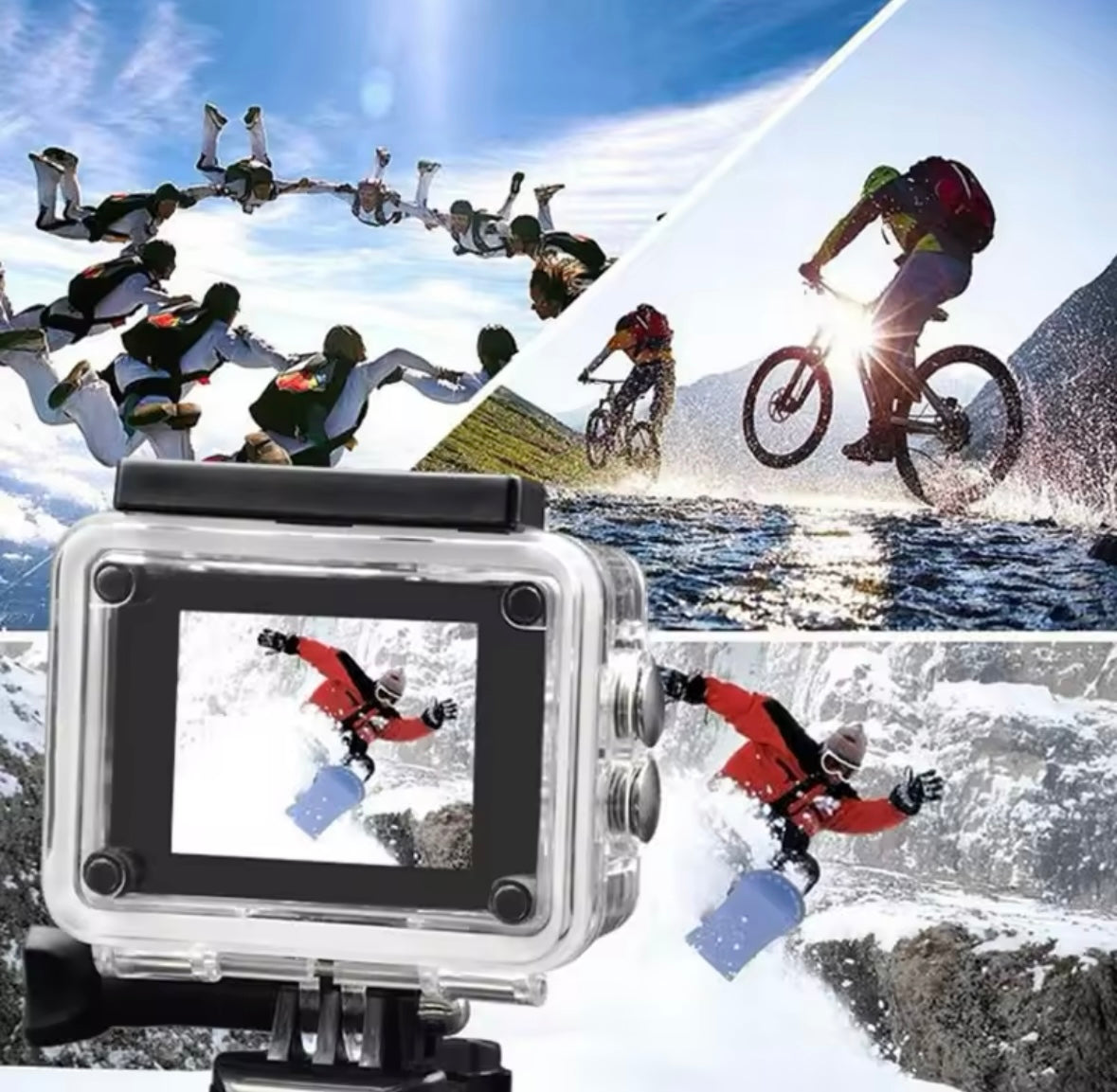 4K Action Camera 1080P/30FPS