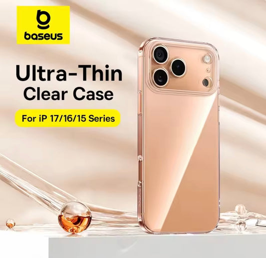 Baseus Clear Case For iPhone 17 Pro Max, Pro, Air