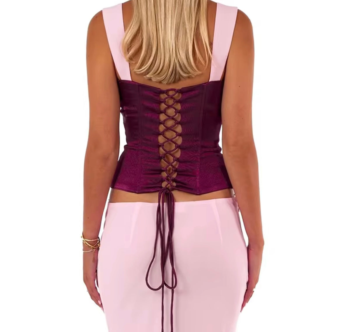 Women's Two Piece Set Pink