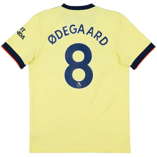 2021-22 Arsenal Away Shirt Odegaard #8