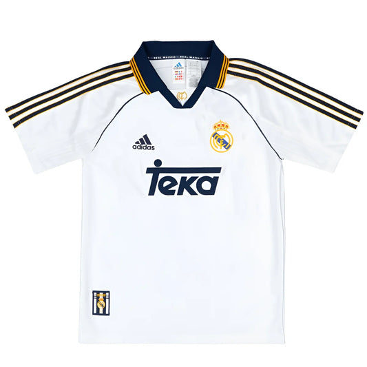 Retro Real Madrid Home Shirt 1999/2000 Football Shirt