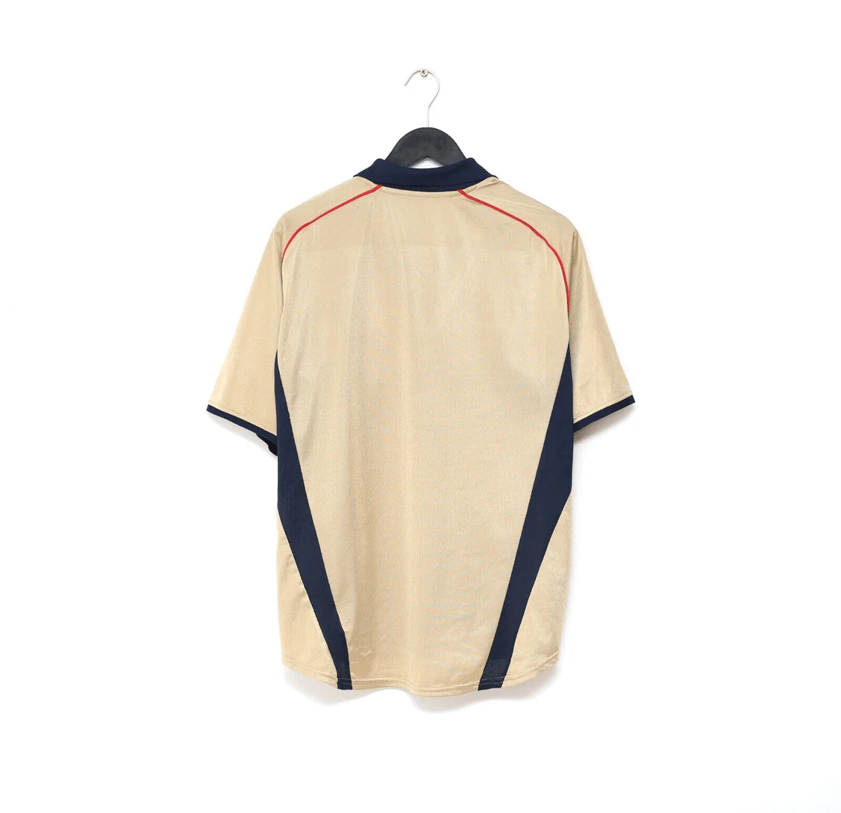 Arsenal 2001 Away Golden Retro Soccer Jersey