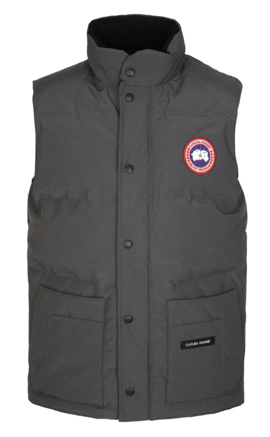 Canada Goose Body Warmer Grey Gilet Red Badge