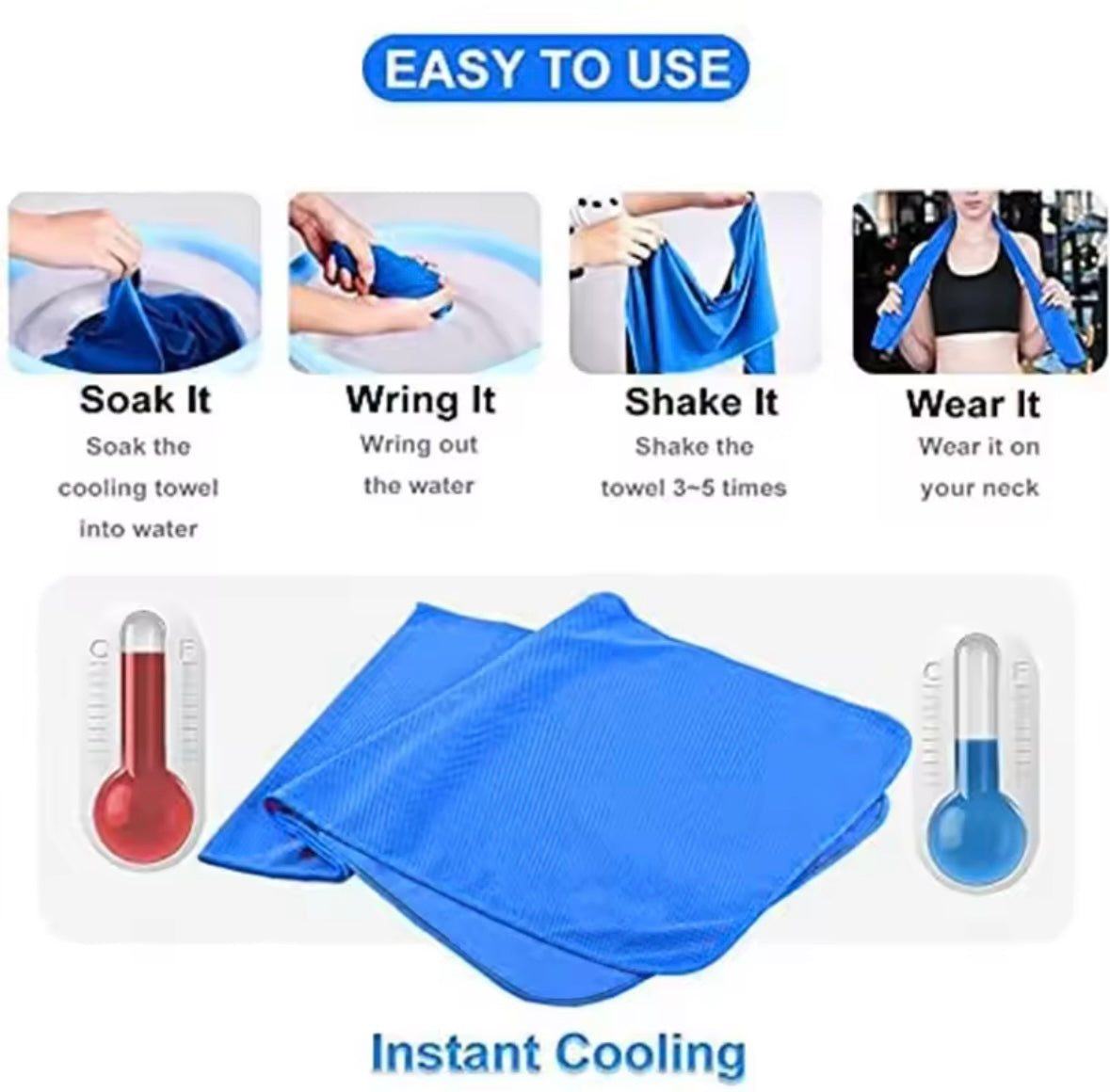Quick Drying Cool Sports Towel