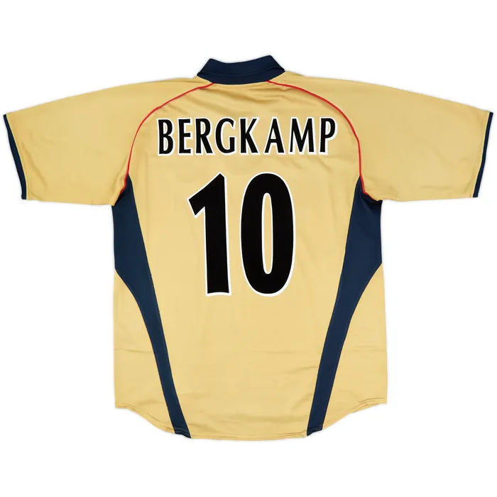 2001-02 Arsenal Away Shirt Bergkamp #10