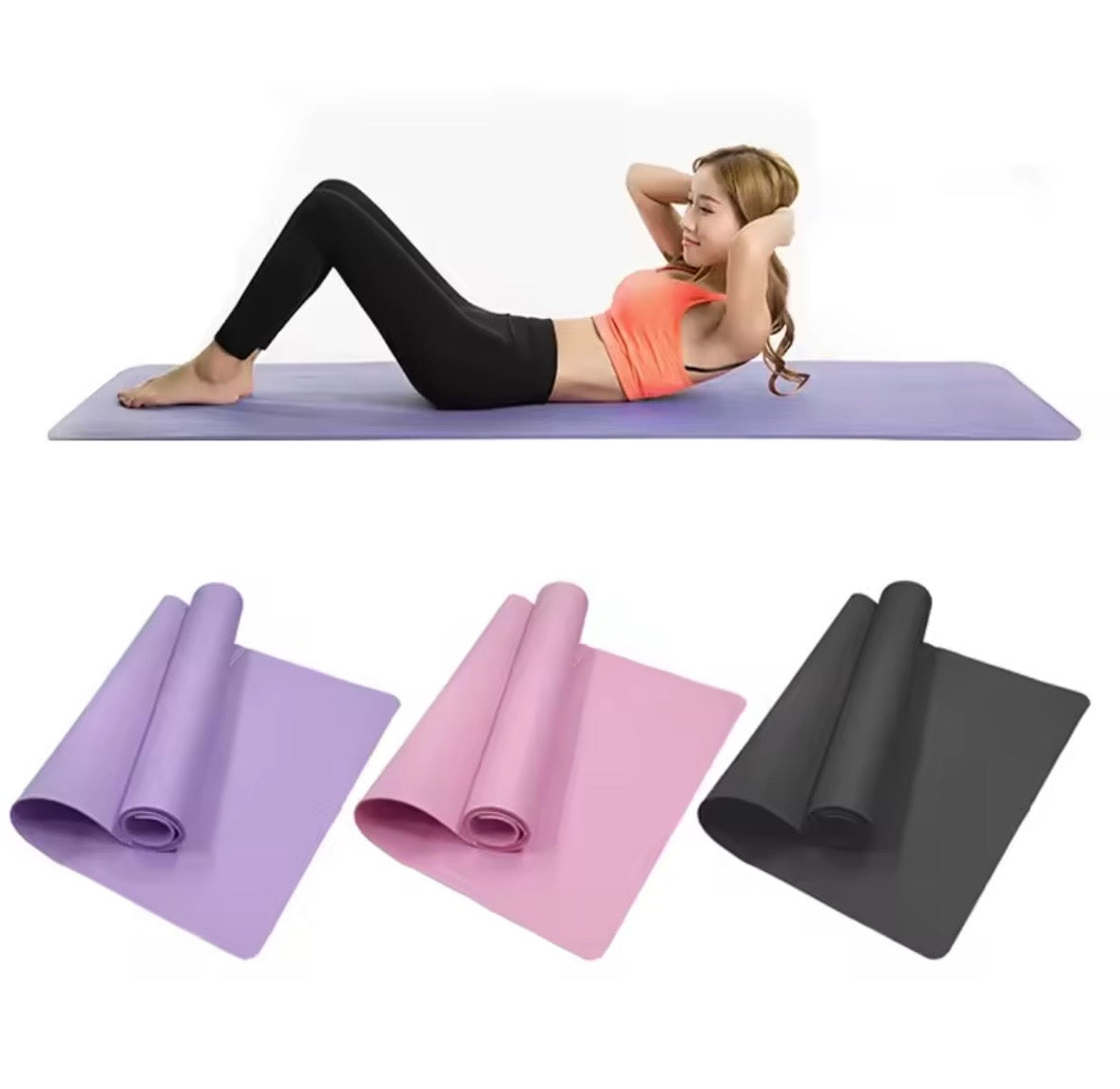 4MM Thick EVA Yoga Mats Anti-slip