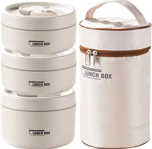 Portable Insulated Food Lunch Container Set