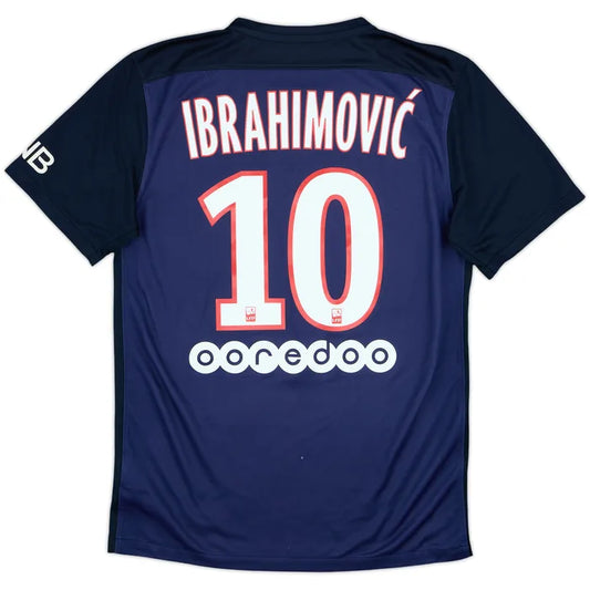 2015-16 Paris Saint-Germain Home Shirt Ibrahimovic #10