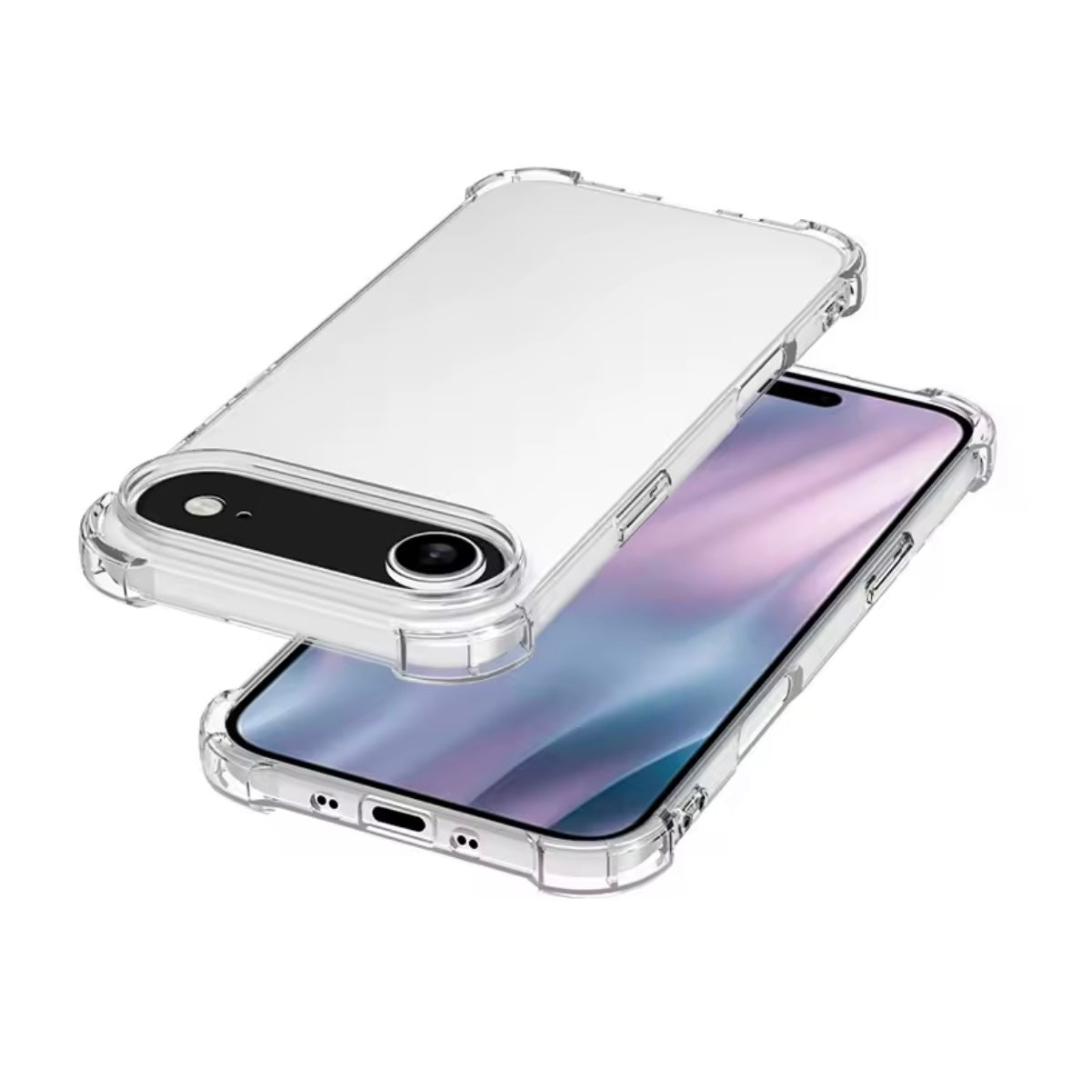 Airbag Silicone Soft Case For iPhone 17 Pro Max iPhone17 Air