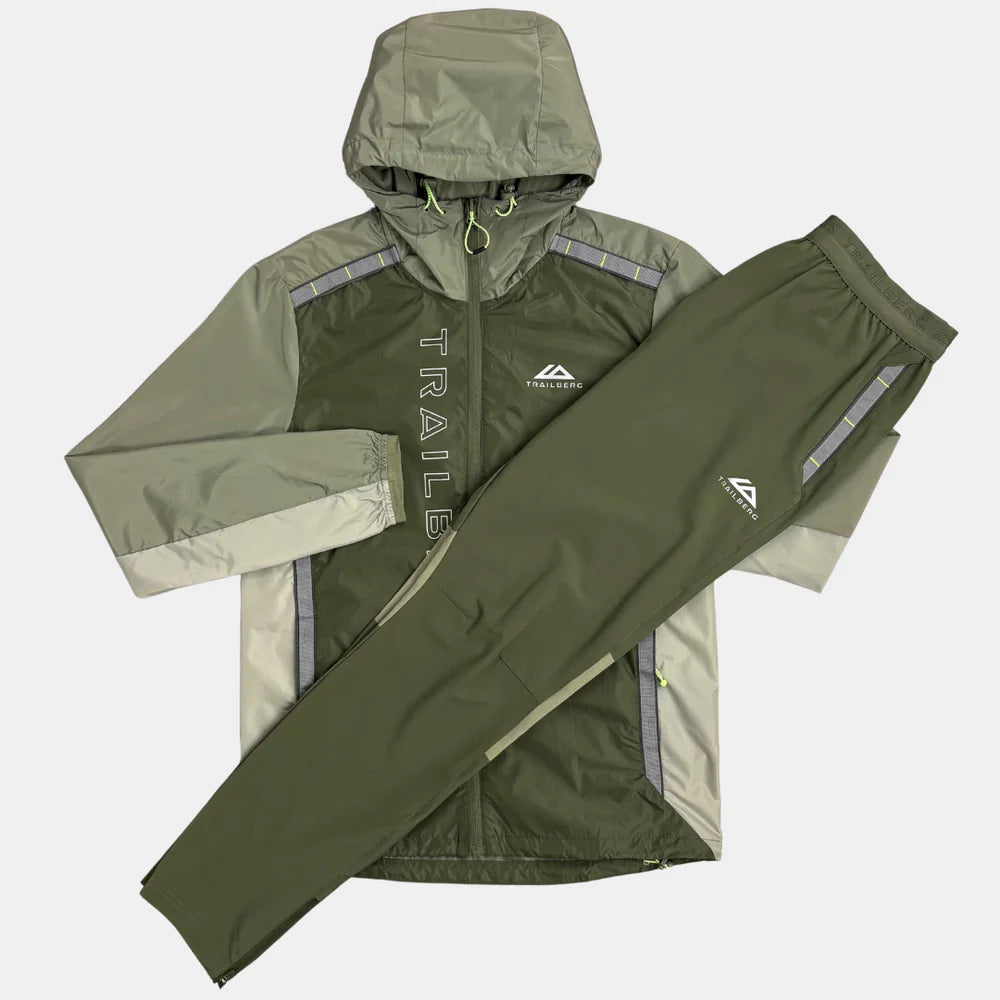 TRAILBERG AW24 TRIATHLON TRACKSUIT - KHAKI