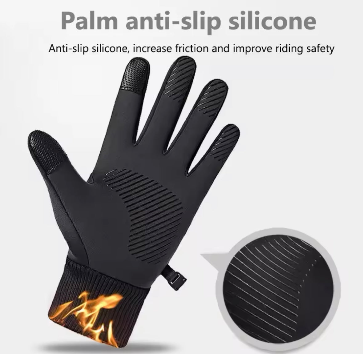 Touch Screen Heated Gloves