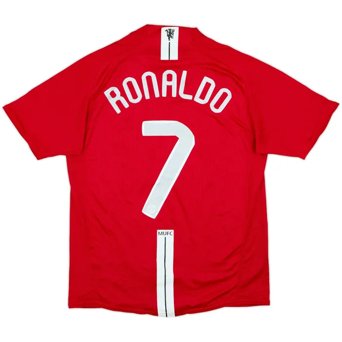 2007-09 Manchester United Home Shirt Ronaldo #7