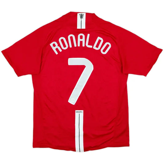 2007-09 Manchester United Home Shirt Ronaldo #7