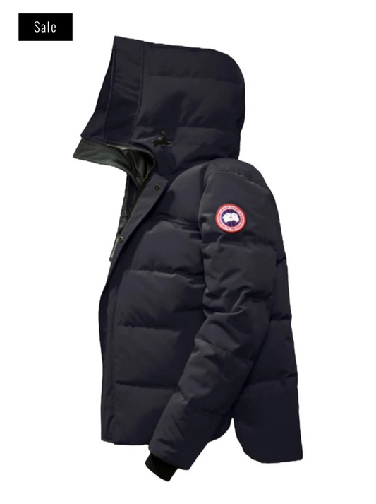 Canada Goose Macmillan Black Jacket Red Badge