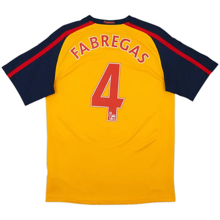 2008-09 Arsenal Away Shirt Fabregas #4
