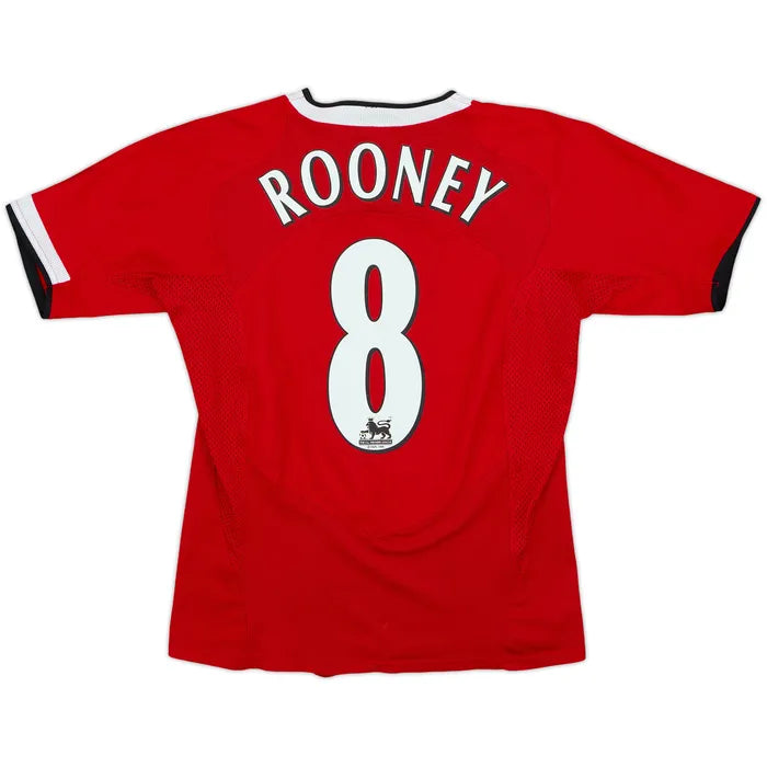 2004-06 Manchester United Home Shirt Rooney #8