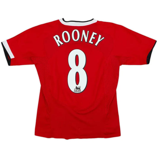 2004-06 Manchester United Home Shirt Rooney #8