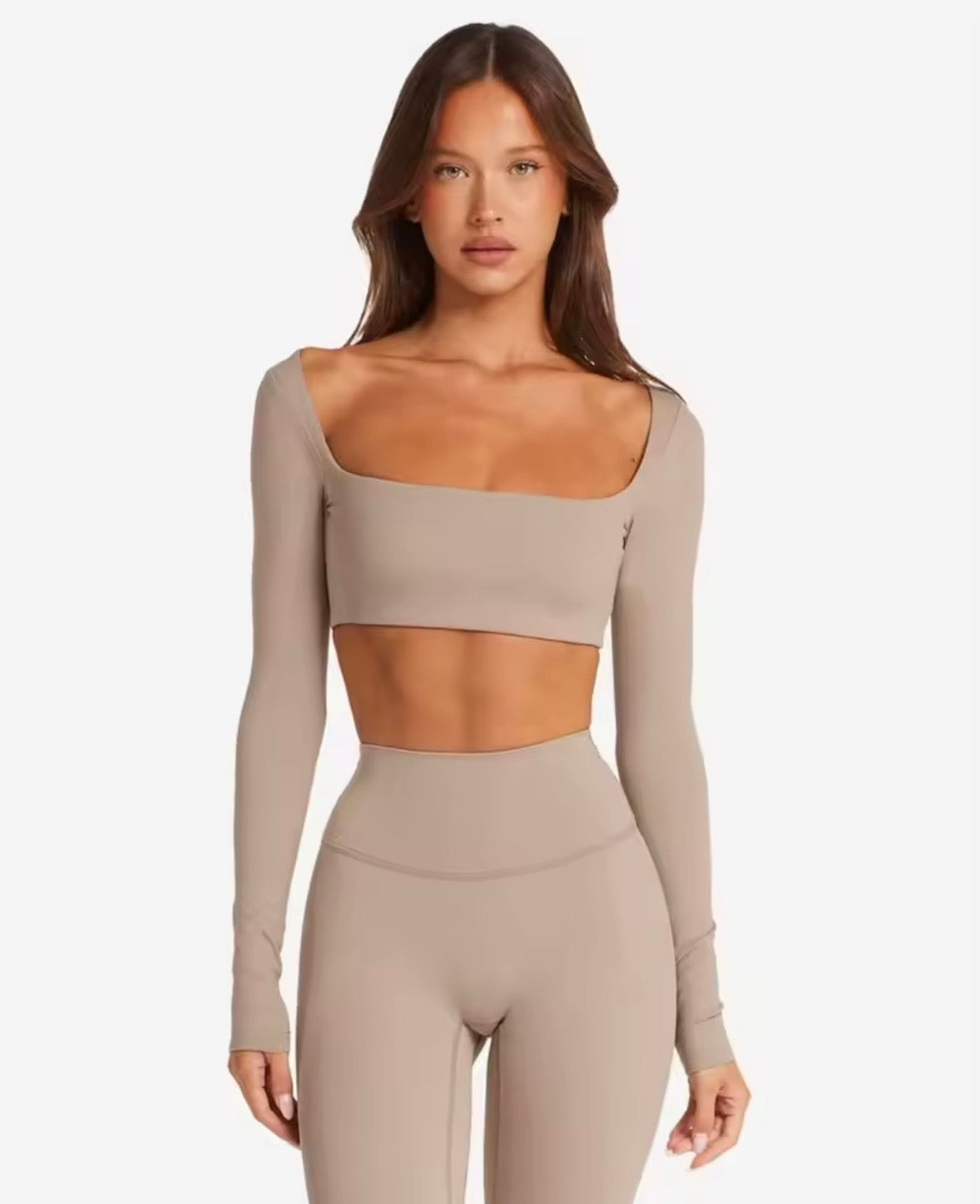 Women’s cropped fitness set