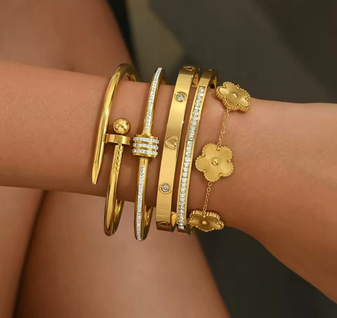 Four-leaf Clover Lucky Bracelet