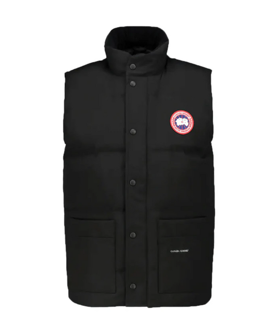 Canada Goose Body Warmer Black Gilet Red Badge