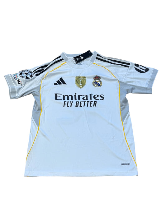 Real Madrid home shirt 25/26