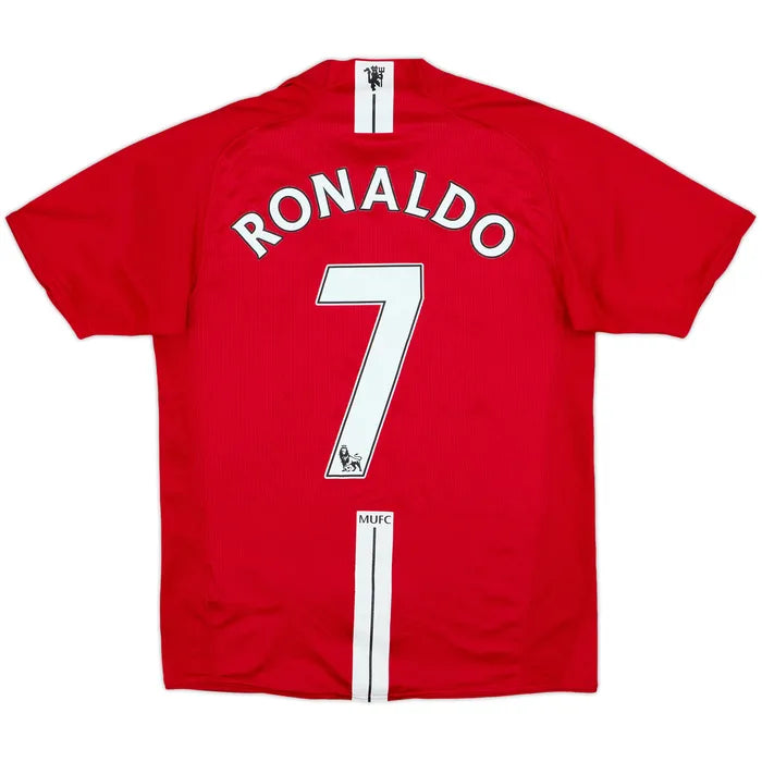 2007-09 Manchester United Home Shirt Ronaldo #7