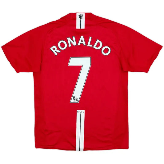 2007-09 Manchester United Home Shirt Ronaldo #7