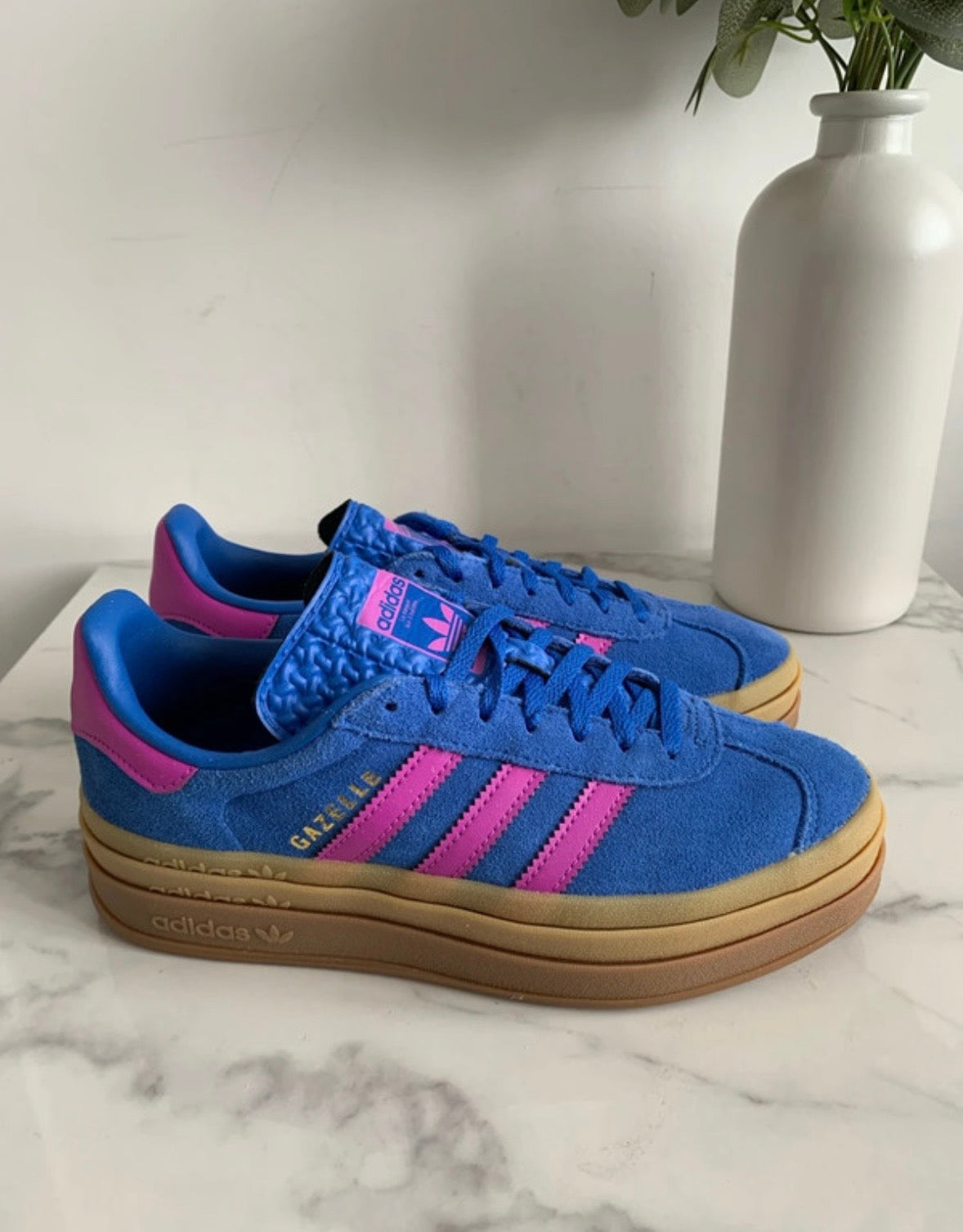 Adidas Gazelle Blue/Pink