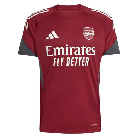 Mens Arsenal Eu Training Jersey - Burgundy