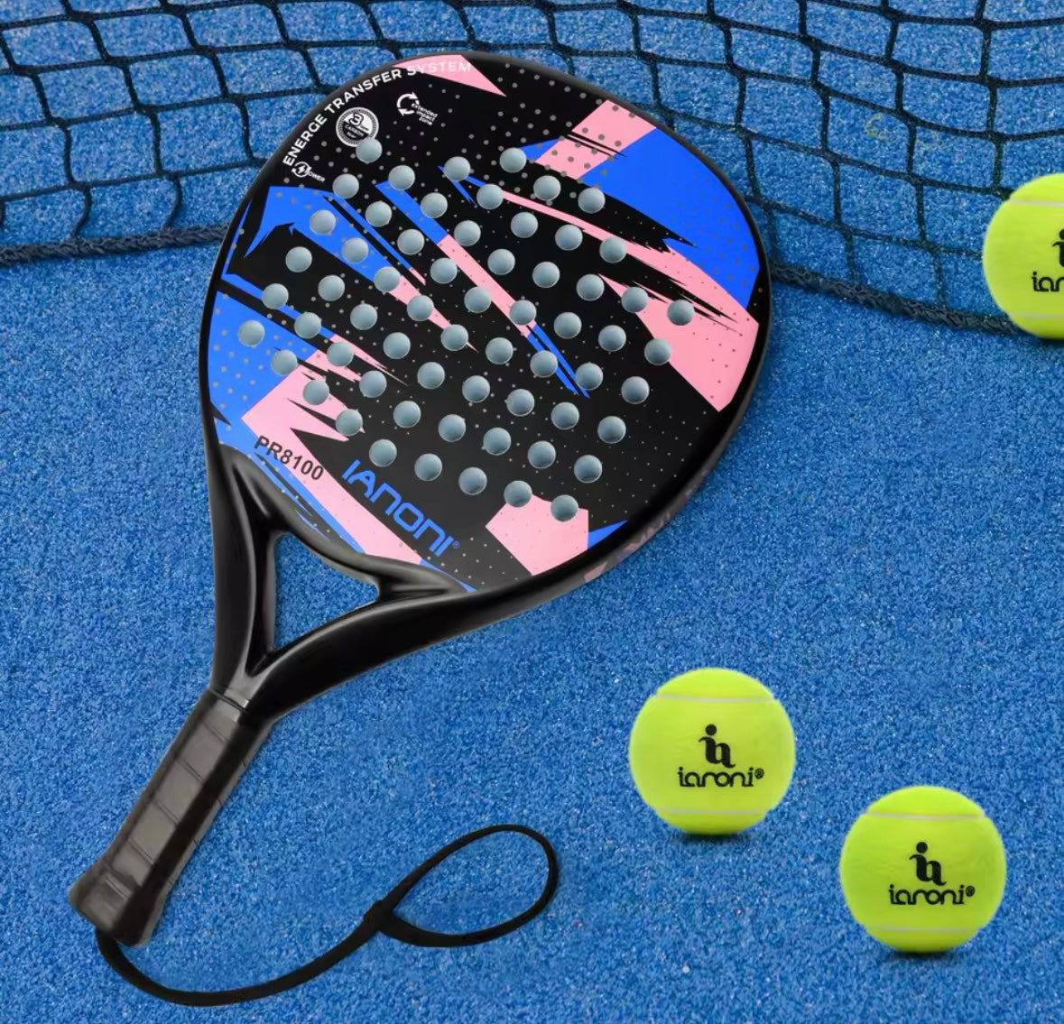 Padel Racket Carbon Fiber Surface